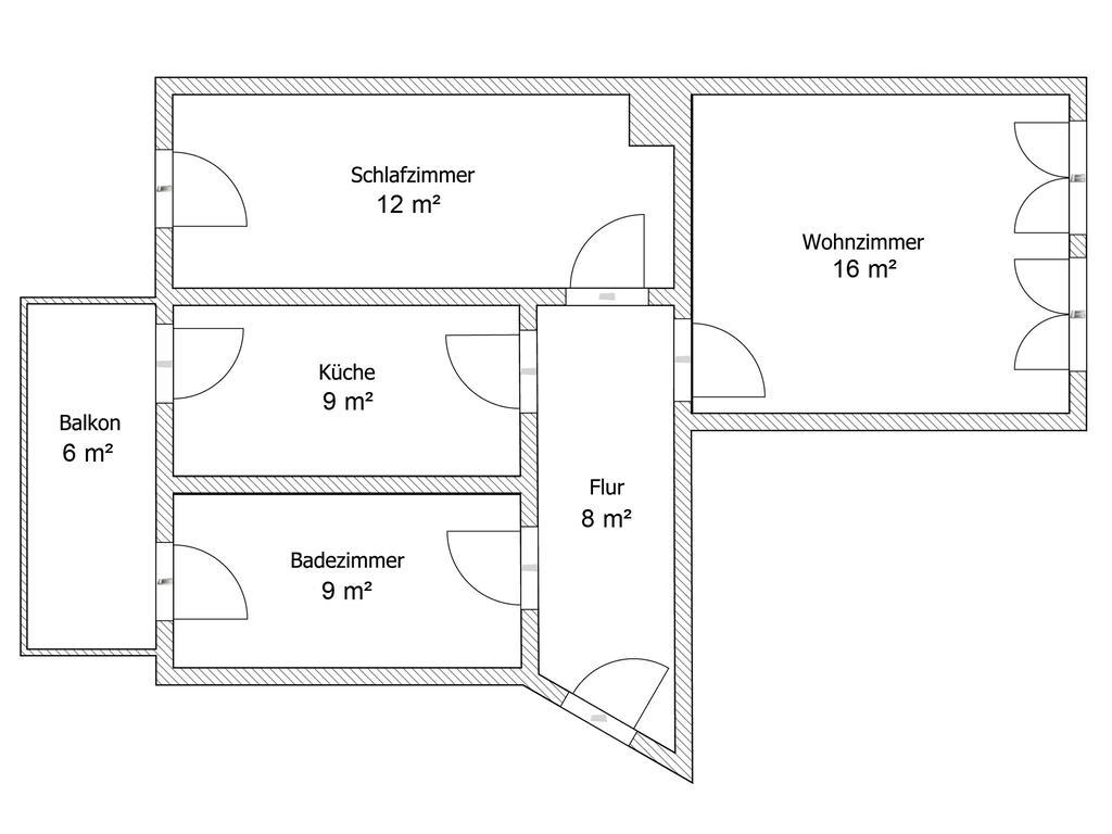 Ferienwohnung Leipzig Nord-Ost Ngoại thất bức ảnh